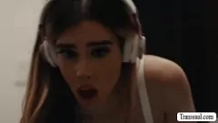 play Ivory Mayhem's Hardcore Shemale Bareback - Stepdad's Naughty Craving