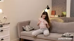 play Bella Heathcote's Intense Solo Session: Lingerie, Fingering, and Orgasm