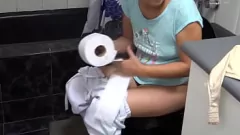 play Stepmom Initiates Masturbation Session with Stepson, Ends in Cumshot on MILF Tits