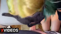 play Stiefdochter betaalt voor hardcore interraciale ontmoeting
